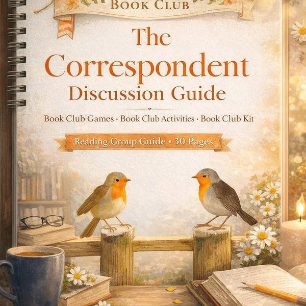 The Correspondent Book Club Questions and Answers, Food ideas, PDF free download — PDF kit preview